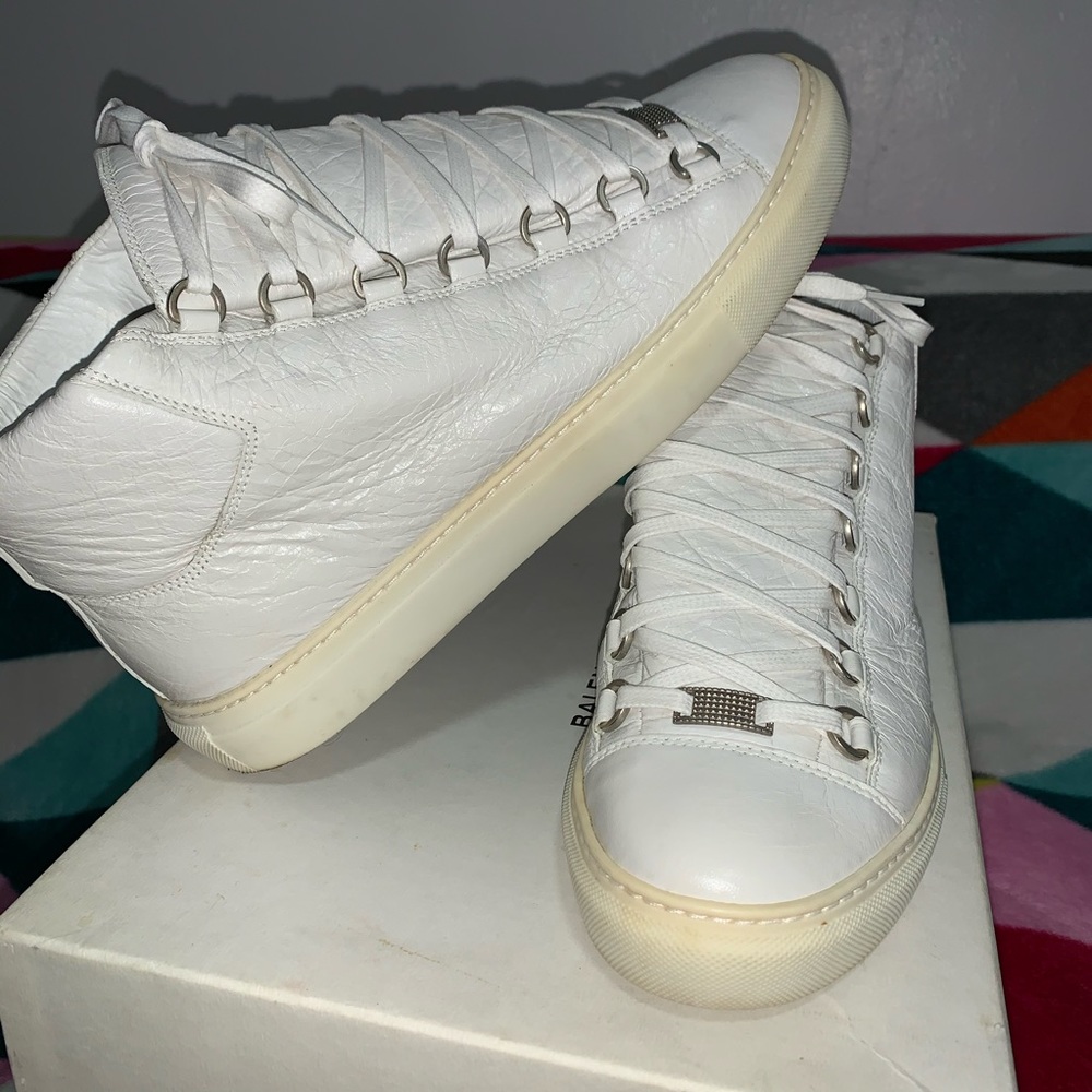 Balenciaga Arena White Sneakers